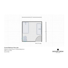 Primary bath layout