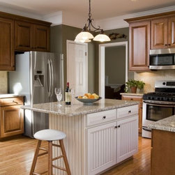 French Country Cabinet Restoration - Kitchen Cabinetry