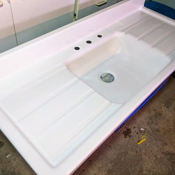 AFTER- Old Steel Kitchen sink Permanent Casting - Products