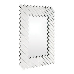 www.essentialsinside.com: gentry rectangular framed wall mirror - Wall Mirrors