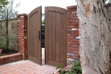 Clean and Simple Wood Gates