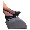 Half-Cylinder Padded Foot Cushion, 17.5"x11.5"x6.25", Black