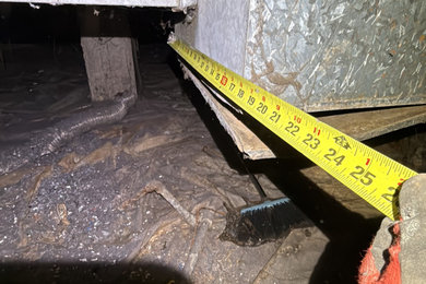 HVAC - Service Call - Plenum Modification + Dryer Vent Installation