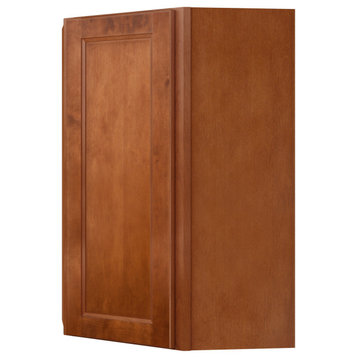 Sunny Wood ESW2436DC-A Ellisen 24" x 36" Diagonal Corner Wall - Amber Spice