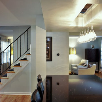 Installation of a Modern with a hint of classic kitchen