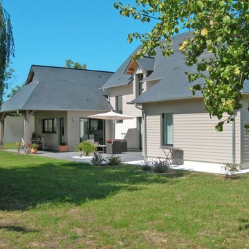 Cration d'une maison individuelle en bois
