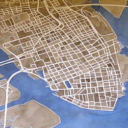 Charleston South Carolina City Map - Artwork