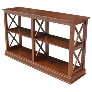 Hampton Sofa - Server Table With Shelves