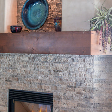 Classic Southwest Fireplace