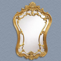 Bassett Mirror Hermosa Wall Mirror in Antique Gold - Products