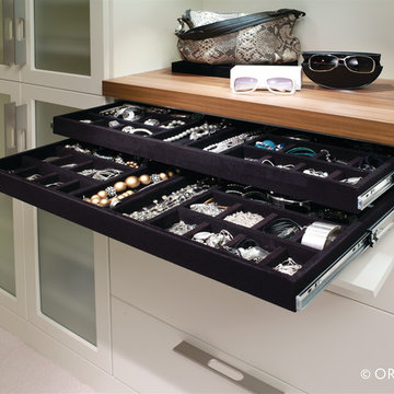 Contemporary Walk-In Closet