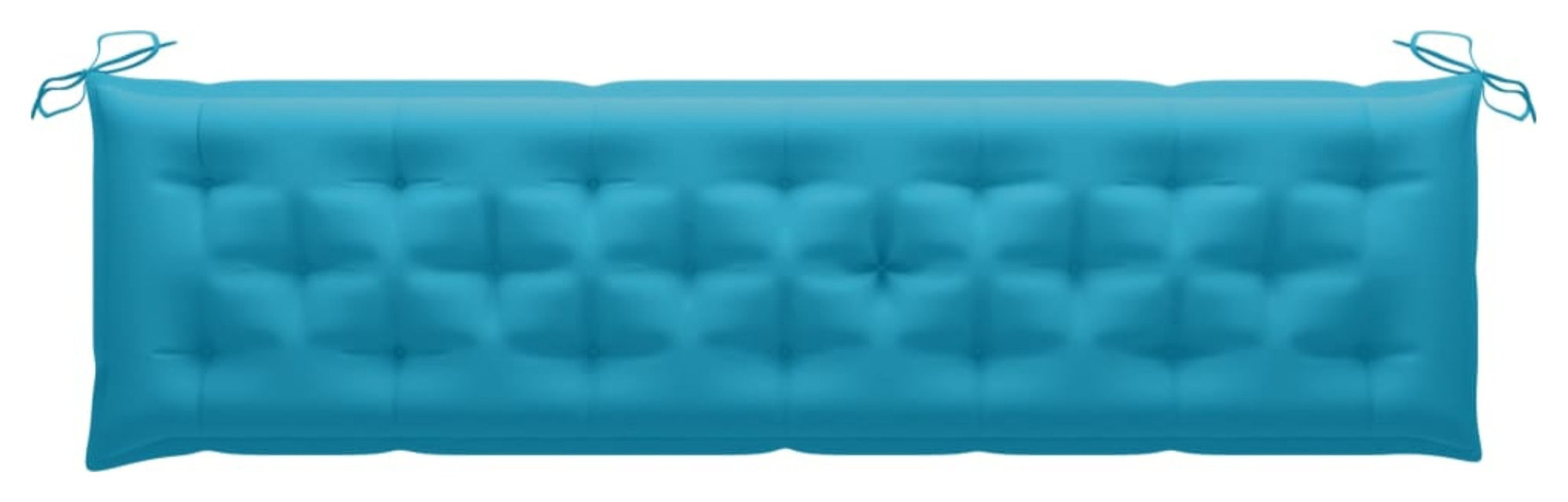Testiera Letto Imbottita 180 Cm Blu - Cuscino Schienale Per Letti - Foto 9