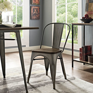 Promenade Dining Side Chair- Brown