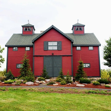 The Somerset Post and Beam Barn Home