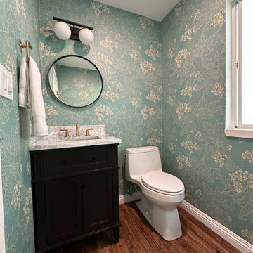 Tropical Powder Room Refresh — Oahu, Hawaii