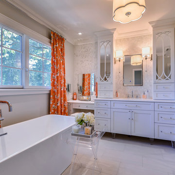 White master bath