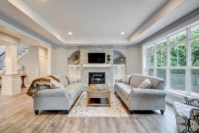 Family room photo in Milwaukee