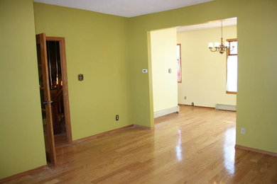Living room - traditional living room idea in Calgary