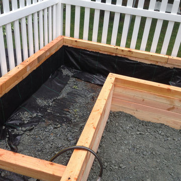 Raised bed vegetable garden Loudonville, NY