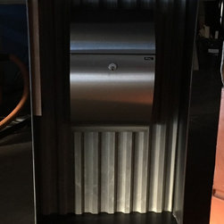 Modern Mailbox Front View - Mailboxes