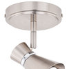 Alto 1-Light LED Directional Ceiling Light Brushed Nickel and Chrome