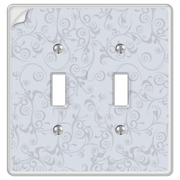 Paper-It Clear Composite 2-Toggle Wall Plate