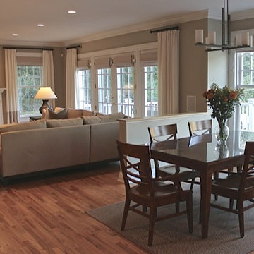 Serenely Elegant Family Room