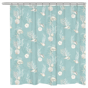 Tranquil Morning, Shower Curtain