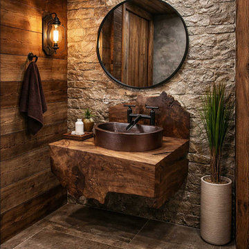 Custom Rustic Vanities