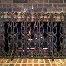 Decorative iron, fireplace screens - Fireplace Screens