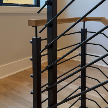 Project #147 | Modern Staircase with Seattle Style Stringer
