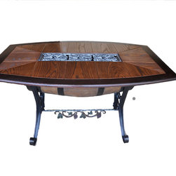 wine barrel dining room table - Products