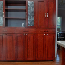 Kitchen Cabinet Unit in Red - Buffets And Sideboards