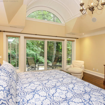 Gorgeous New Windows and Patio Door in Stunning Bedroom - Renewal by Andersen To