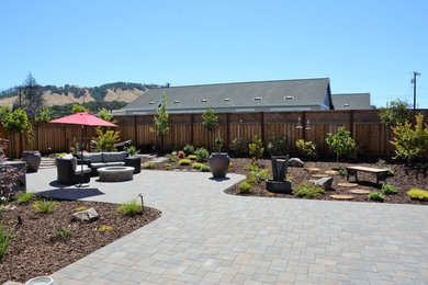 This is an example of a traditional landscaping in San Francisco.