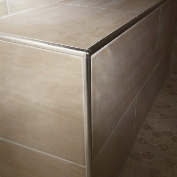 Contemporary Master Bath Conversion to ADA/Zero Entry