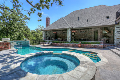 Inspiration for a timeless pool remodel in Oklahoma City