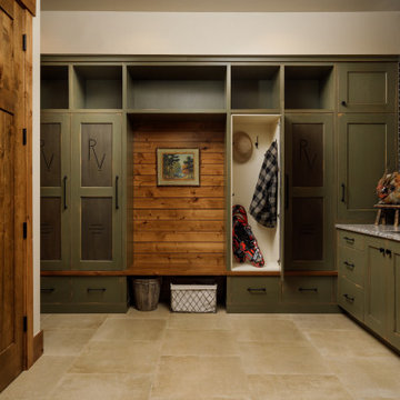 Colorado Mountain Retreat Mudroom