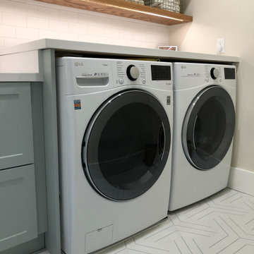 IKEA Laundry Room keeps space nice and neat