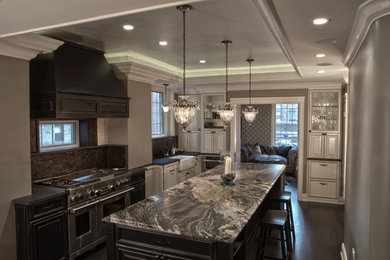 Example of a classic kitchen design in Chicago