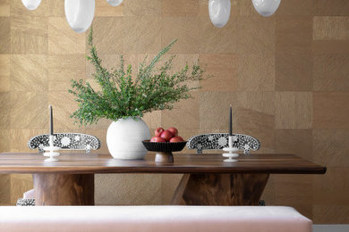Inspiration for an eclectic dining room remodel in Hawaii