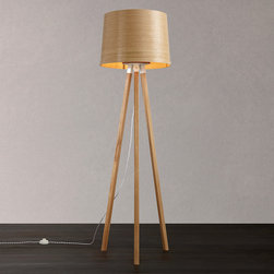 Tom Raffield Helix Floor Lamp - Floor Lamps