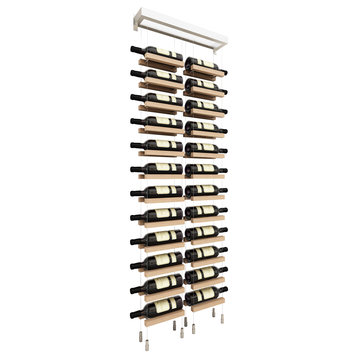24 bottles wall mounted BUOYANT® wine display rack