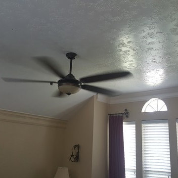 Ceiling fan wiring and installation
