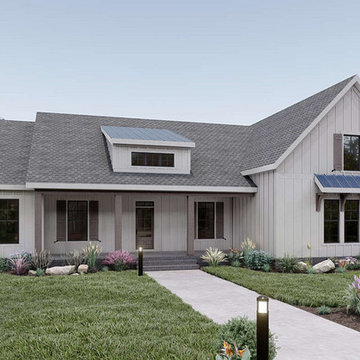 Modern Farmhouse Plan 009-00290 (Exclusive)
