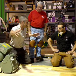 NWFA Wood Flooring Sand + Finish Training - 無垢フローリング