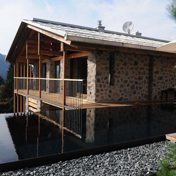 Ferienhaus in den Alpen