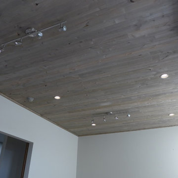 Barnwood Look Alike Ceiling, Tongue & groove
