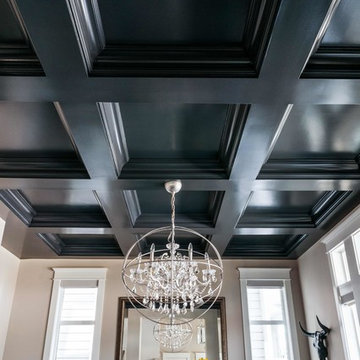 Dramatic Coffered Ceiling