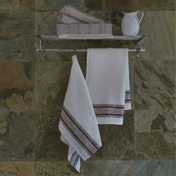 Tula Charcoal Hand Towel - Bathroom Products